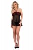 Zmyslowa Koszulka Damska Febrenn Black Czarny LivCo Corsetti Fashion rozmiar - L/XL